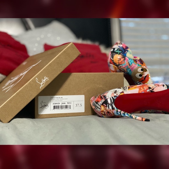 Christian Louboutin Hot Chick Pumps size 37.5 - Picture 2 of 6